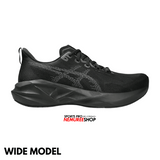 ASICS Running Shoes NOVABLAST 5 WIDE (BLACK/CARRIER GREY)