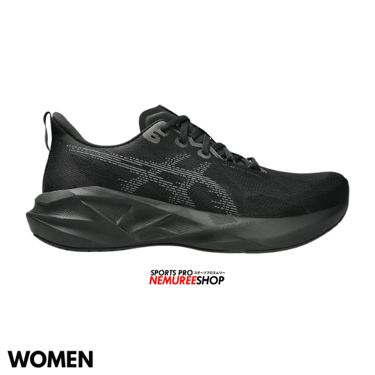 ASICS Women Running Shoes NOVABLAST 5 WOMEN (BLACK/CARRIER GREY) - Nemuree Shop - Online Sports Store