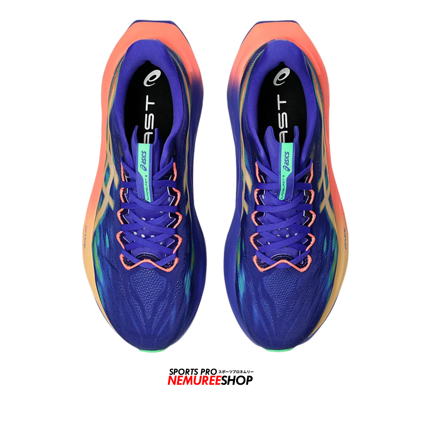 ASICS Running Shoes SUPERBLAST 3 (COBALT BURST/LIGHT ORANGE) - Nemuree Shop - Online Sports Store