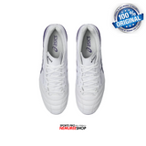 ASICS Football Shoes DS LIGHT X-FLY 5 (WHITE/GENTRY PURPLE) - Nemuree Shop - Online Sports Store