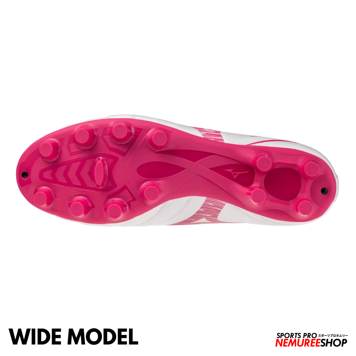 MIZUNO Football Shoes MONARCIDA NEO 3 SELECT WIDE (WHITE/FUCHSIA PURPLE)