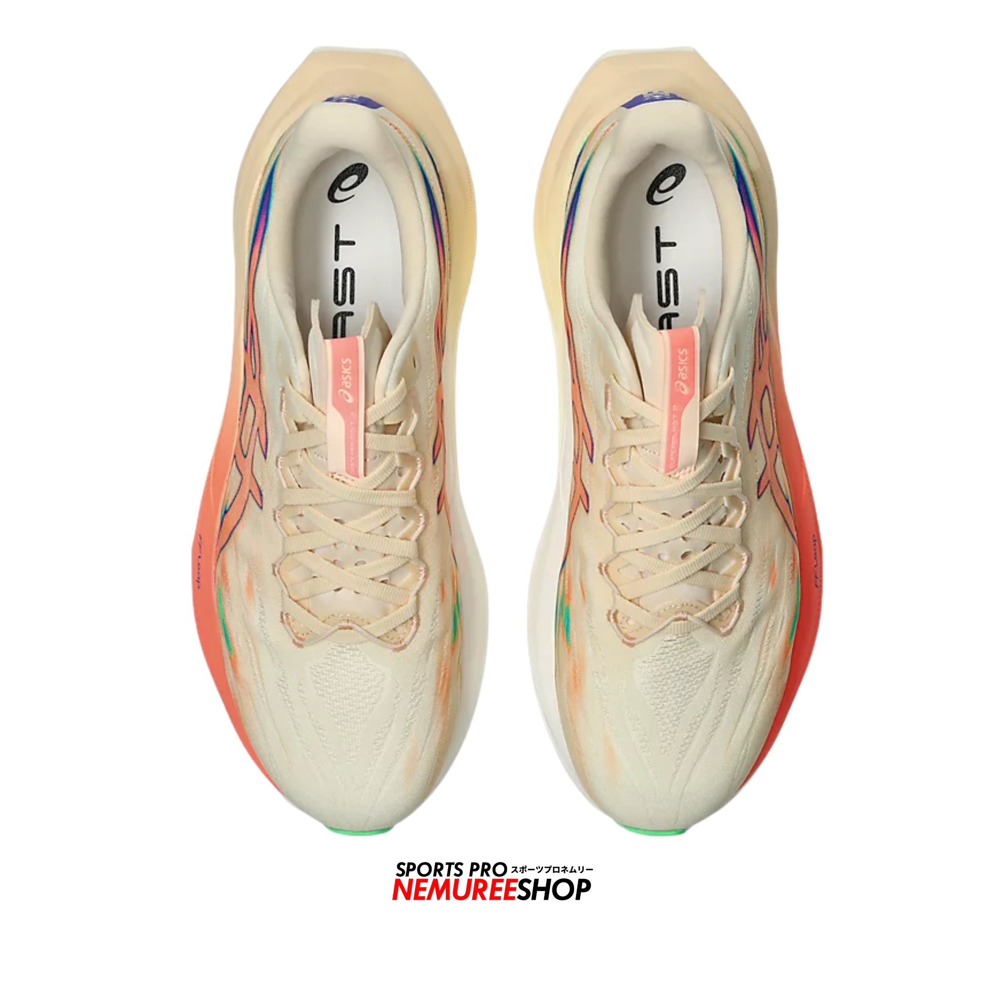 ASICS Running Shoes SUPERBLAST 3 (SEASHELL/SUN CORAL) - Nemuree Shop - Online Sports Store