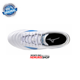 MIZUNO Football Shoes MORELIA 2 CLUB (WHITE/LASER BLUE/GOLD) - Nemuree Shop - Online Sports Store