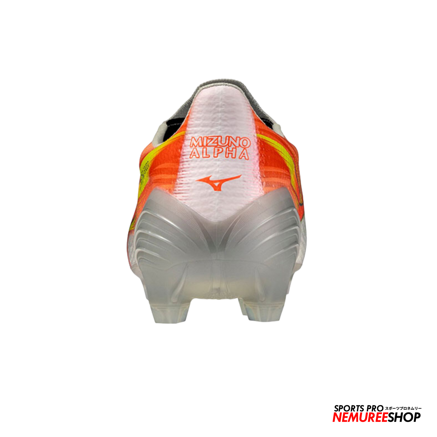 MIZUNO Football Shoes ALPHA 3 ELITE (WHITE/LAVA ORANGE/EVENING PRIMROSE)