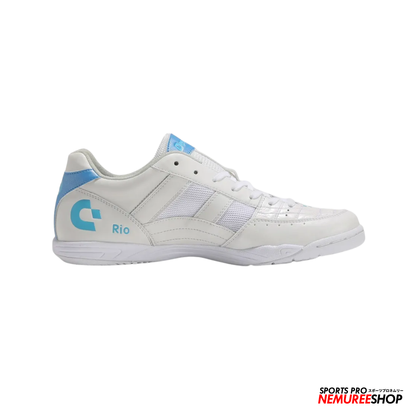 DESPORTE Futsal Shoes RIO K12 (PEARL WHITE/TURQUOISE)