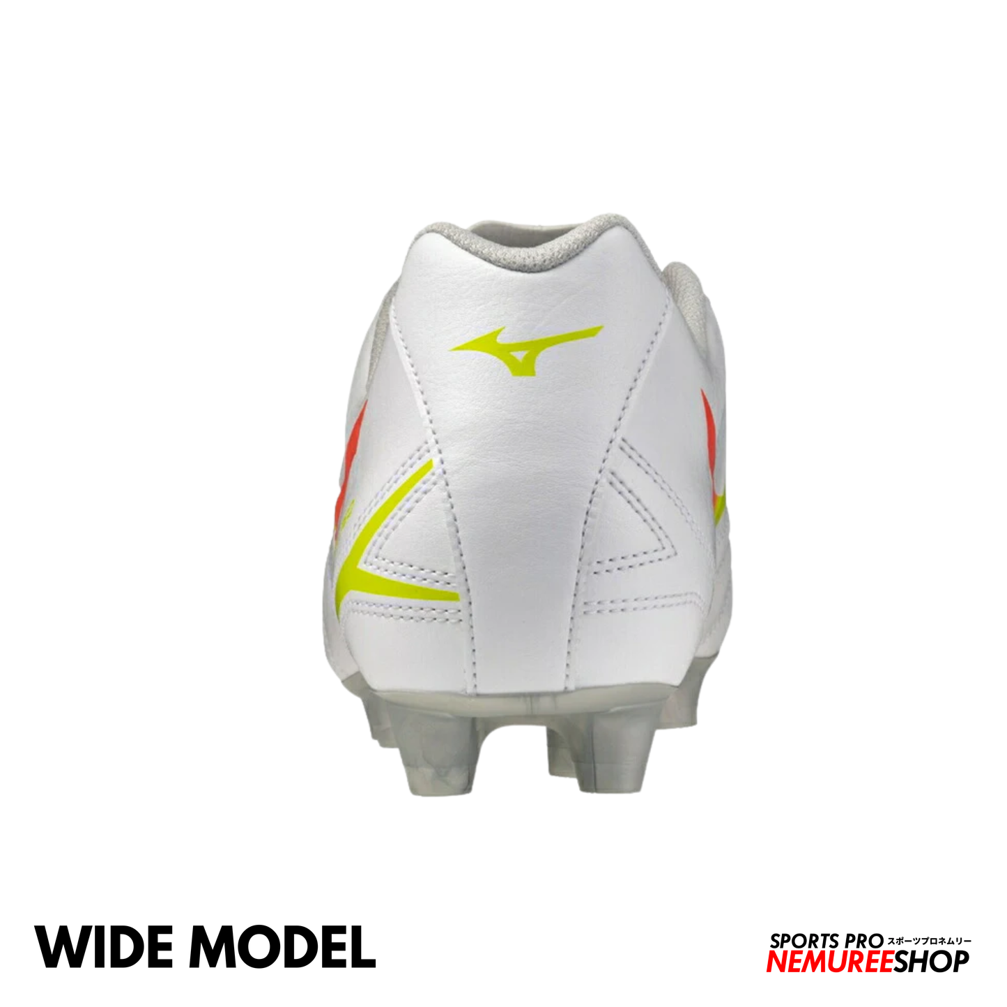 MIZUNO Football Shoes MONARCIDA NEO 3 SELECT WIDE (WHITE/EVENING PRIMROSE/LAVA ORANGE)
