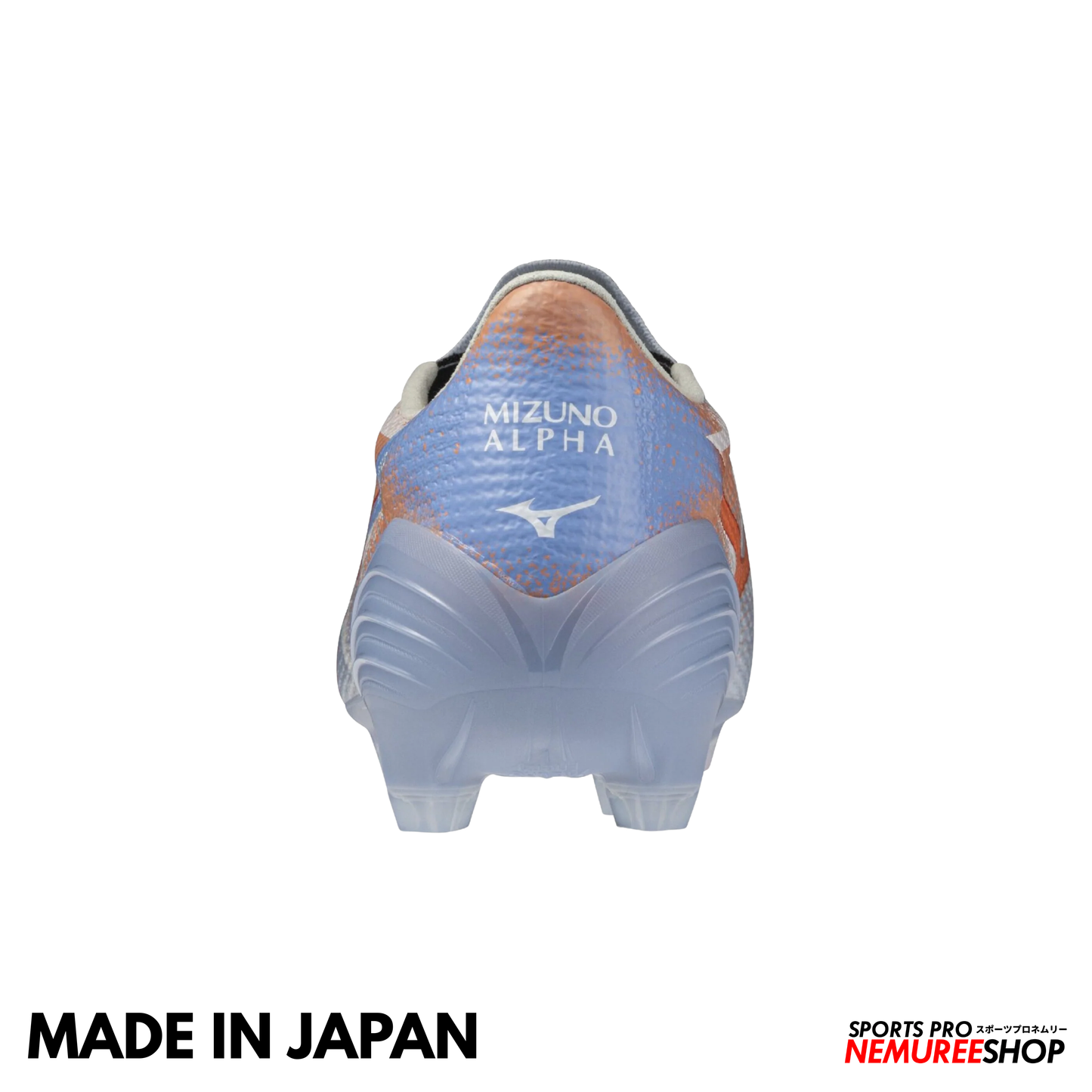 MIZUNO Football Shoes ALPHA 3 JAPAN (BLUE FINCH/CORNFLOWER BLUE/LAVA ORANGE)