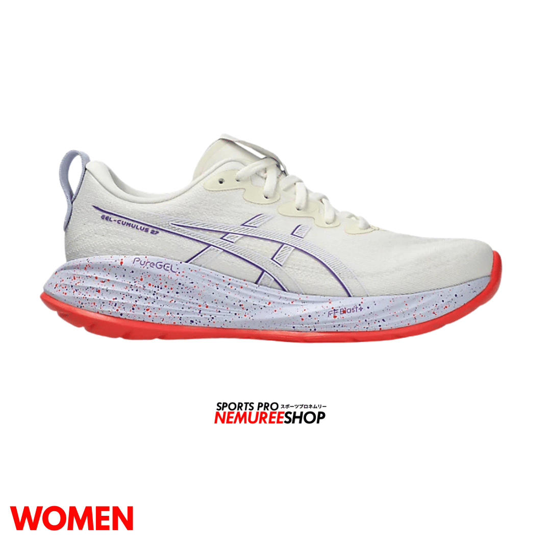 ASICS Running Shoes GEL-CUMULUS 27 TOKYO WOMEN (CREAM / EDO
