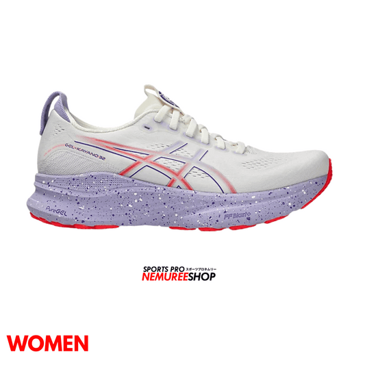 ASICS Running Shoes GEL-KAYANO 32 TOKYO WOMEN (CREAM/EDO PURPLE) - Nemuree Shop - Online Sports Store
