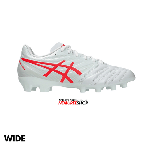 ASICS Football Shoes ULTREZZA CLUB 3 WIDE (WHITE/FLASH RED)