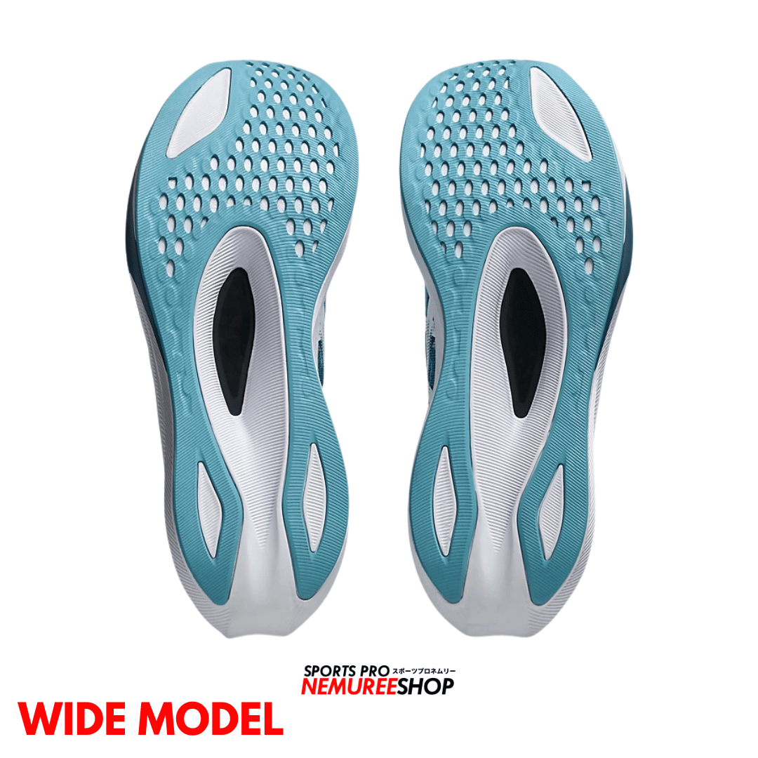 ASICS Running Shoes MAGIC SPEED 4 WIDE (STILLWATER / WHITE) - Nemuree Shop - Online Sports Store