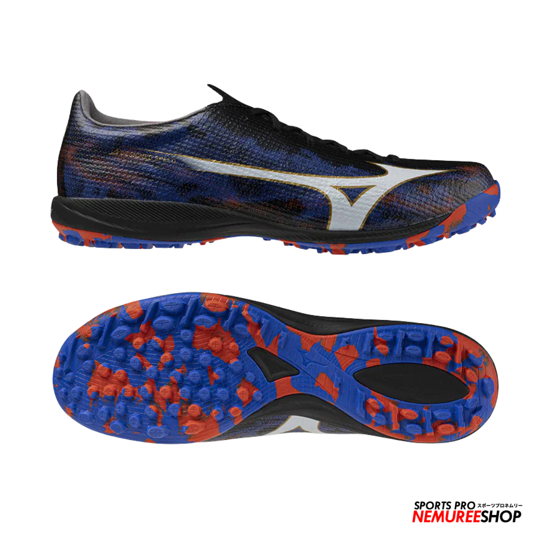 MIZUNO Football Shoes ALPHA 3 ELITE AS (BLACK / ANCIENT WATER) - Nemuree Shop - Online Sports Store