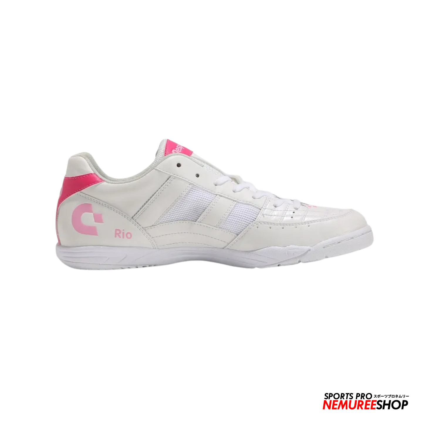 DESPORTE Futsal Shoes RIO K12 (PEARL WHITE/MAGENTA PINK)