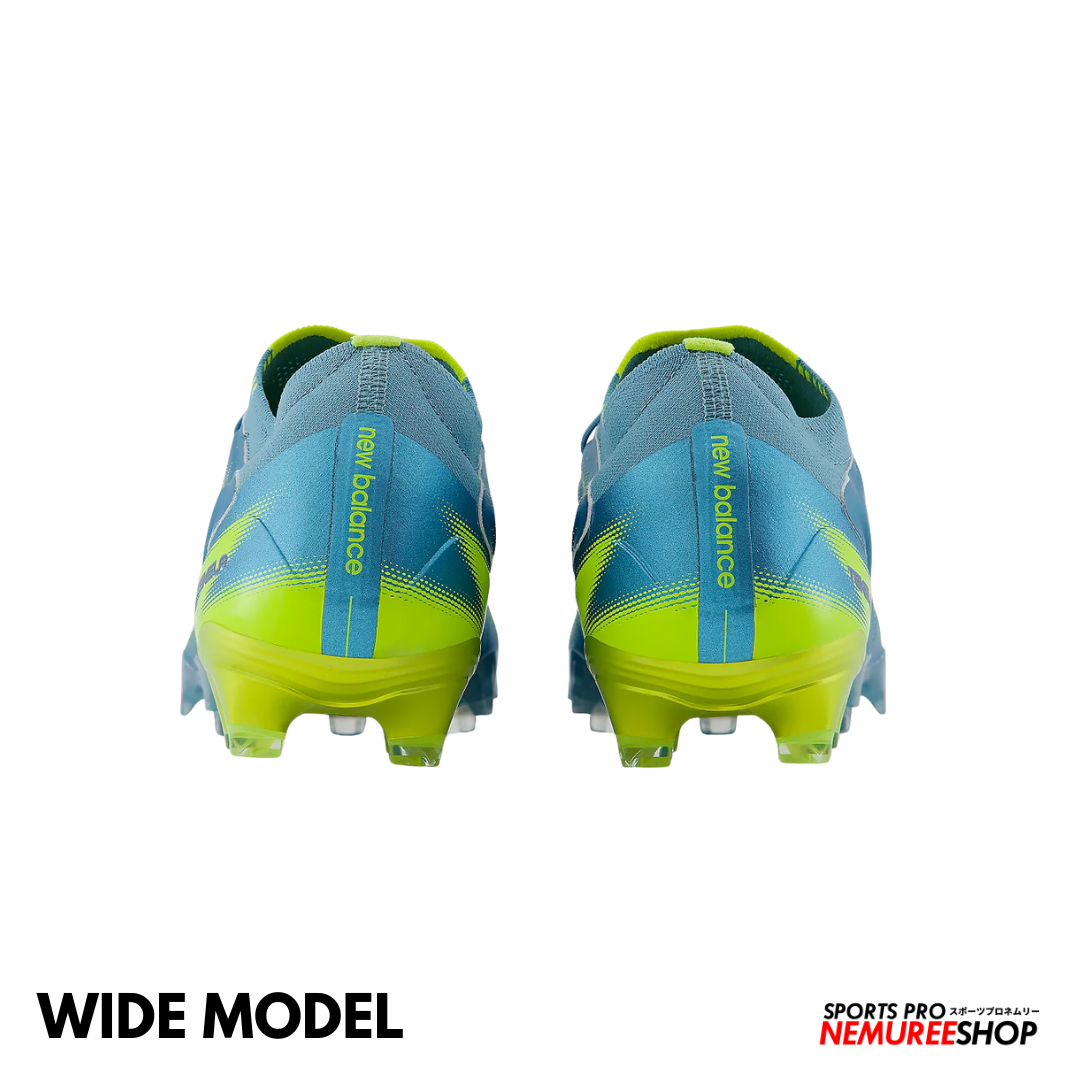 NEW BALANCE Football Shoes TEKELA ELITE FG V5 WIDE (METALIC BLUE / ALKALINE GREEN / NAVY)