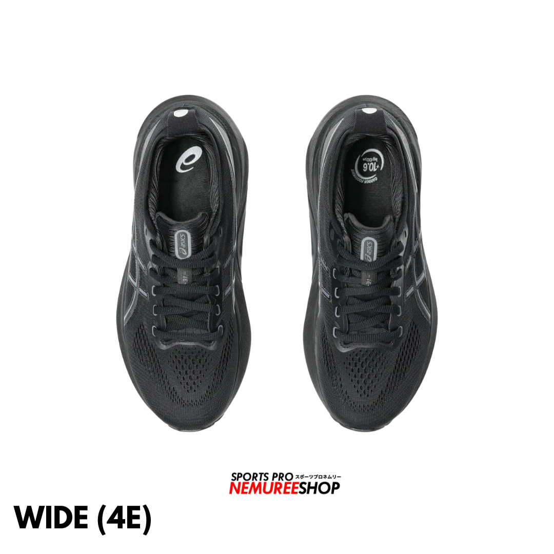 ASICS Running Shoes GEL-KAYANO 31 EXTRA WIDE 4E (BLACK/BLACK)