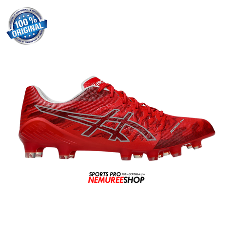 ASICS Football Shoes DS LIGHT ACROS 3 (CLASSIC RED/WHITE) - Nemuree Shop - Online Sports Store