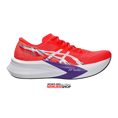 ASICS Running Shoes MAGIC SPEED 4 (FLASH RED/WHITE)