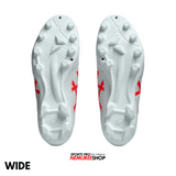 ASICS Football Shoes ULTREZZA CLUB 3 WIDE (WHITE/FLASH RED)