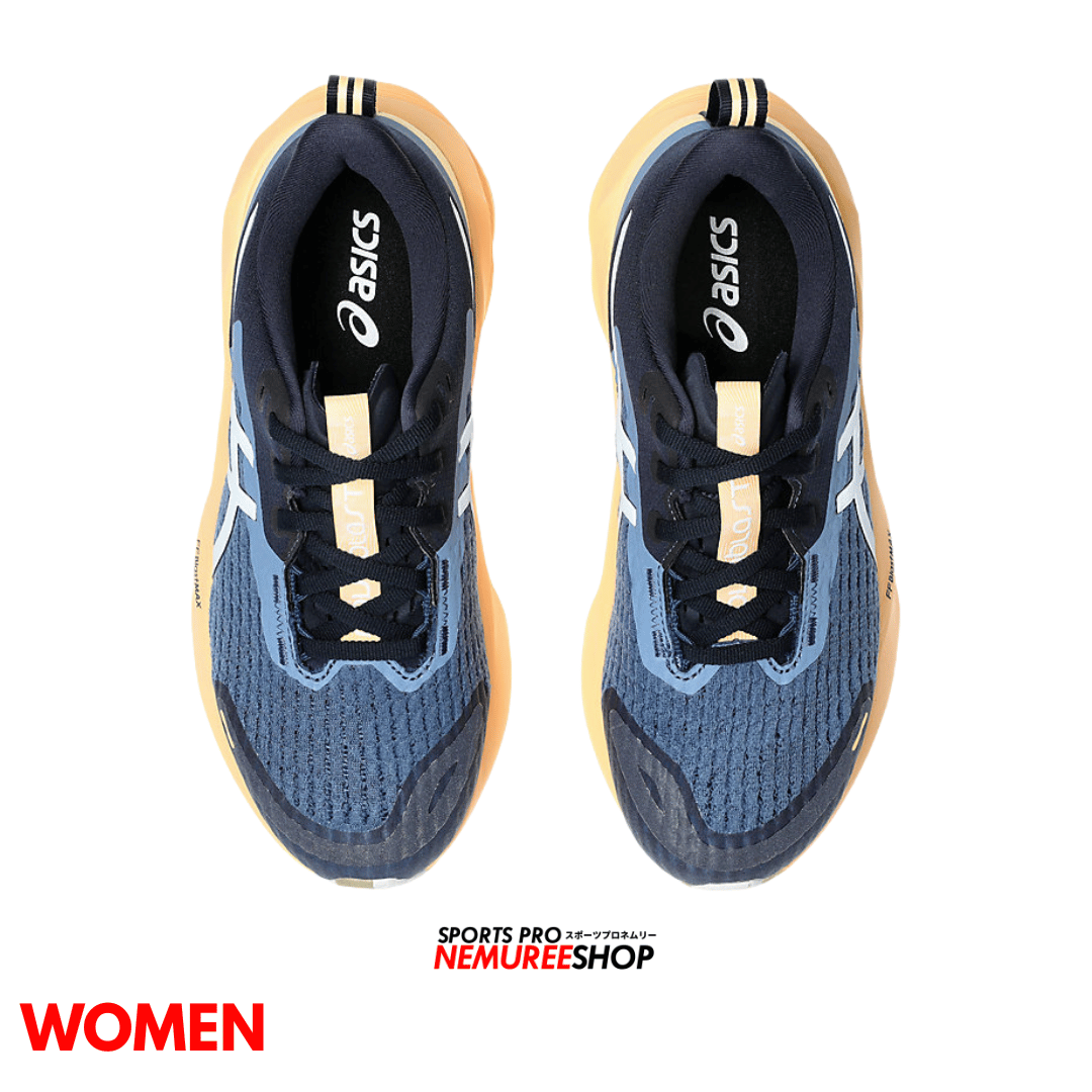 ASICS Women Running Shoes NOVABLAST 5 LITE-SHOW WOMEN (LITE-SHOW / ORANGE GLOW) - Nemuree Shop - Online Sports Store