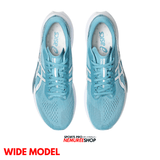 ASICS Running Shoes MAGIC SPEED 4 WIDE (STILLWATER / WHITE)