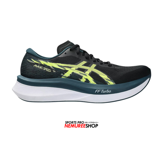 ASICS Running Shoes MAGIC SPEED 4 (BLACK / TRANQUIL TEAL) - Nemuree Shop - Online Sports Store