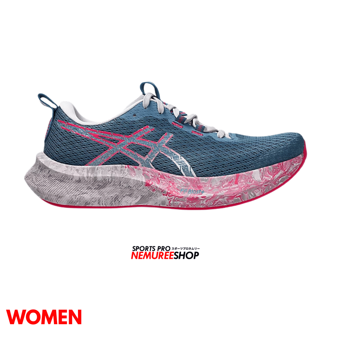 ASICS Women Running Shoes NOOSA TRI 16 WOMEN (WINTER SEA / BRIGHT ROSE) - Nemuree Shop - Online Sports Store