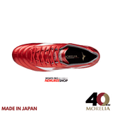 MIZUNO Football Shoes MORELIA 2 JAPAN (MORELIA 40TH RED/WHITE/BLACK) - Nemuree Shop - Online Sports Store