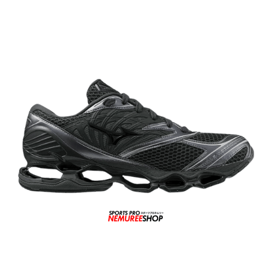 MIZUNO Sneakers WAVE PROPHECY LS (BLACK SAND/BLACK METALLIC/GRAY) - Nemuree Shop - Online Sports Store