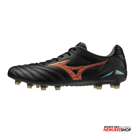 MIZUNO Football Shoes MONARCIDA NEO 3 PRO (BLACK / LAVA ORANGE / ARCADIA)