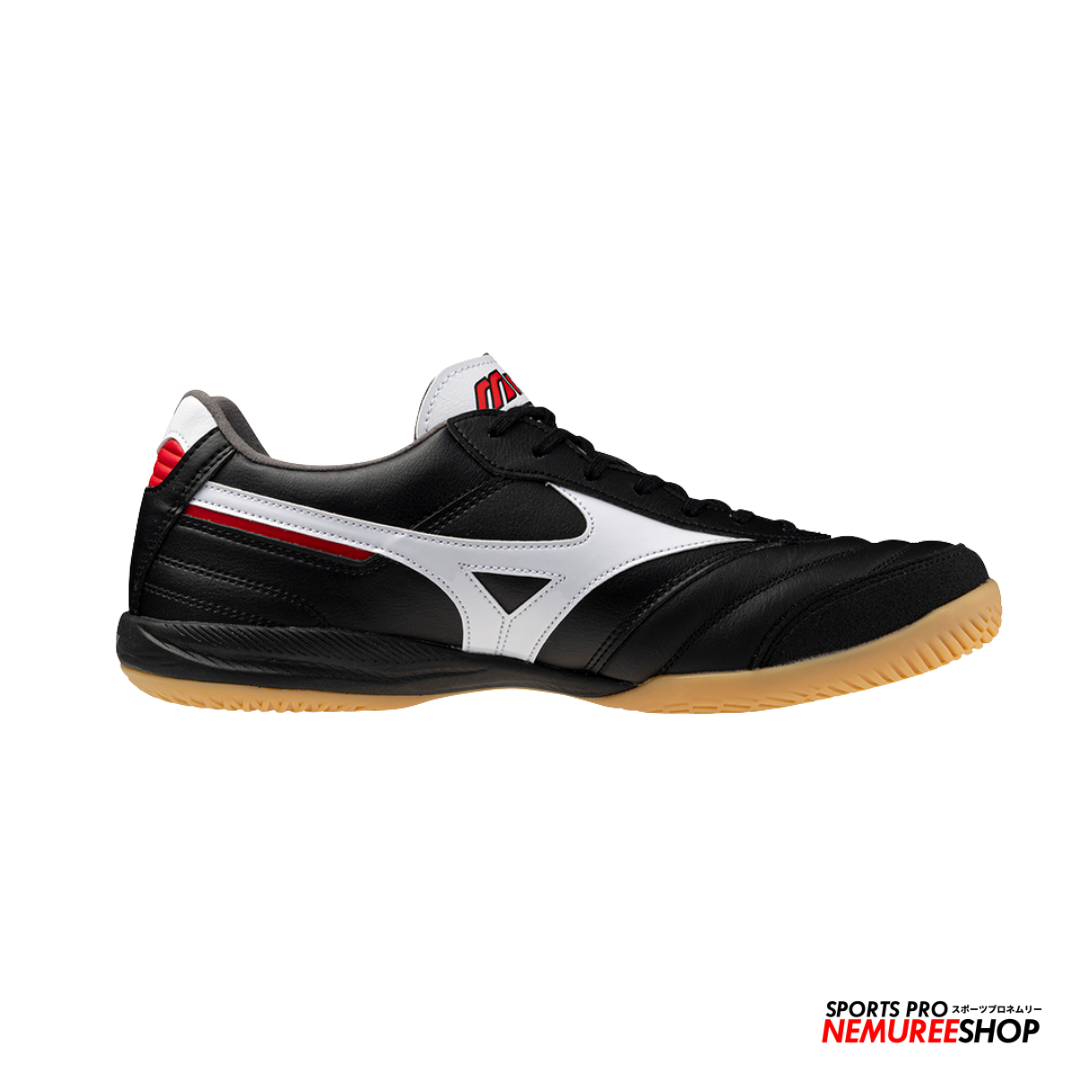 MIZUNO Futsal Shoes MORELIA SALA ELITE IN (BLACK / WHITE / CHINESE RED)