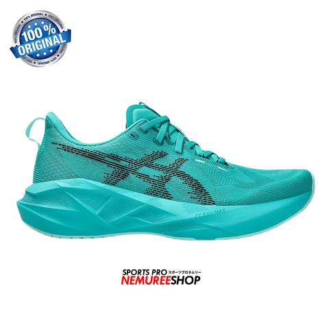 ASICS Women Running Shoes NOVABLAST 5 WOMEN (WAVE TEAL / BLACK) - Nemuree Shop - Online Sports Store