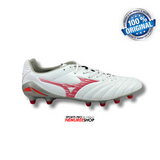 MIZUNO Soccer Shoes MONARCIDA NEO 3 PRO (WHITE/RADIANT RED) - Nemuree Shop - Online Sports Store