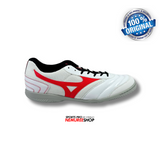 MIZUNO Futsal Shoes MRL SALA CLUB IN (WHITE/RADIANT RED) - Nemuree Shop - Online Sports Store