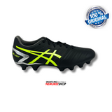 ASICS Soccer Shoes DS LIGHT WIDE (BLACK/SAFETY YELLOW) - Nemuree Shop - Online Sports Store