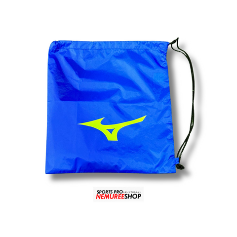 MIZUNO Accessories SHOE BAG SINGLE STRING (BLUE/SAFETY YELLOW) - Nemuree Shop - Online Sports Store