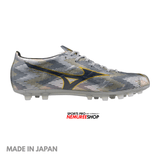MIZUNO Football Shoes ALPHA 2 JAPAN AG (GALAXY SILVER/8605C/GOLD)