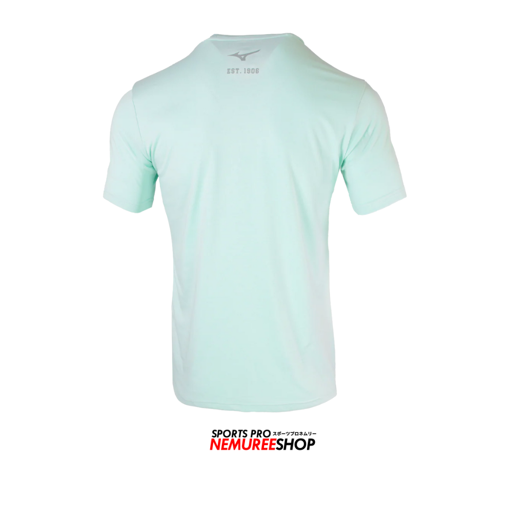MIZUNO Apparel GRAPHIC RB TEE MEN (MINT) - Nemuree Shop - Online Sports Store