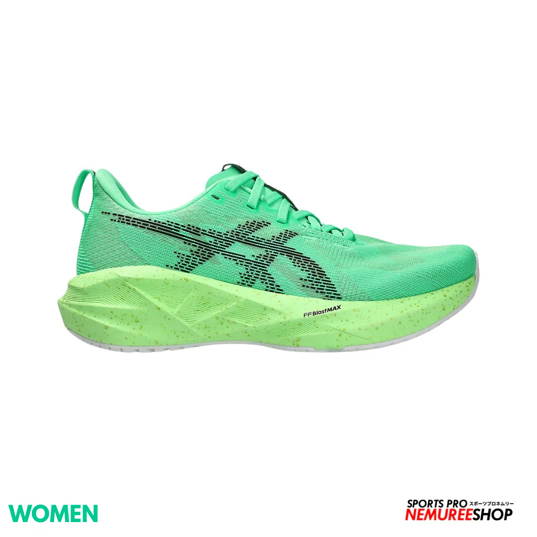 ASICS Women Running Shoes NOVABLAST 5 WOMEN (VITAL GREEN / BLACK)