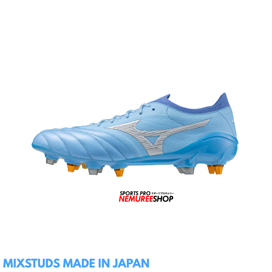 MIZUNO Football Shoes MORELIA NEO 4 BETA JAPAN MIX (CELESTE / WHITE / ULTRAMARINE)