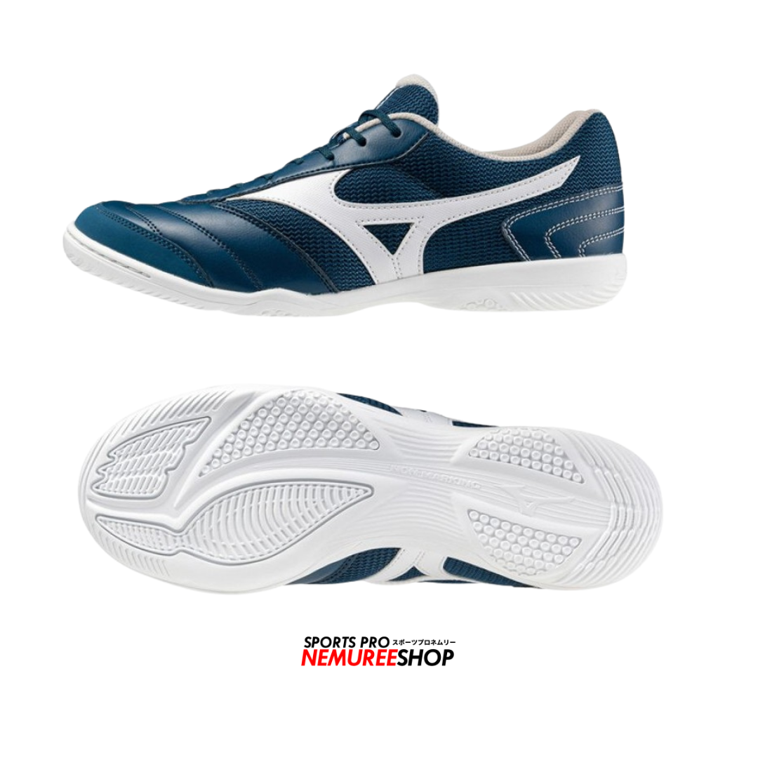 MIZUNO Futsal Shoes MRL SALA CLUB IN (SAILOR BLUE/WHITE) - Nemuree Shop - Online Sports Store