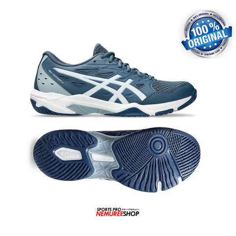 ASICS Indoor Shoes GEL-ROCKET 11 (VINTAGE INDIGO/WHITE) - Nemuree Shop - Online Sports Store