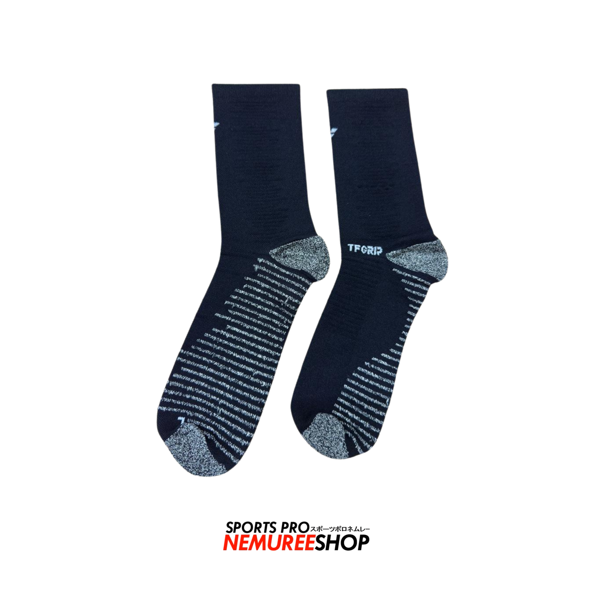 TOKYO FOOTBALL NANO Accessories ANTISLIP SOCKS (BLACK) - Nemuree Shop - Online Sports Store