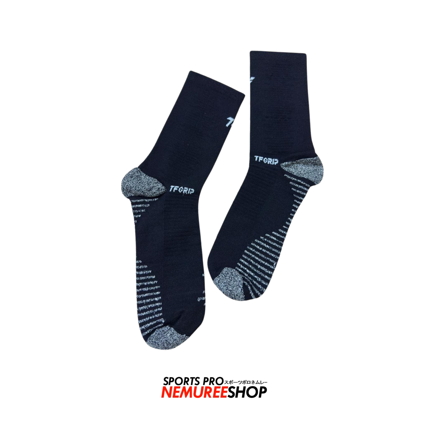 TOKYO FOOTBALL NANO Accessories ANTISLIP SOCKS (BLACK) - Nemuree Shop - Online Sports Store