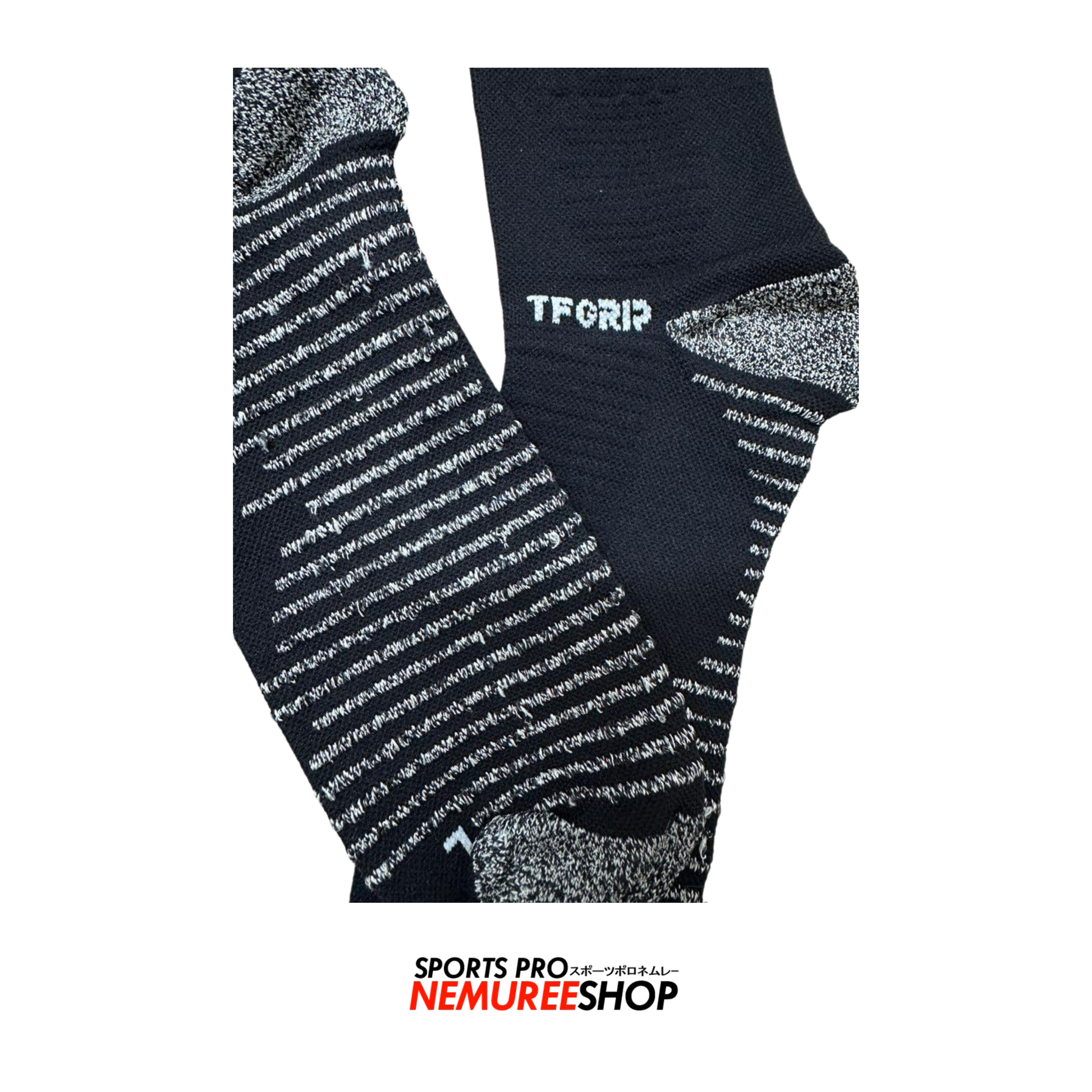TOKYO FOOTBALL NANO Accessories ANTISLIP SOCKS (BLACK) - Nemuree Shop - Online Sports Store