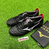MIZUNO Soccer Shoes MORELIA NEO 4 JAPAN (BLACK/WHITE) - Sports Pro Nemuree Shop - Online Sports Store