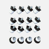 MIZUNO Accessories Combined Steel Top Studs 13mmx12 16mmx4