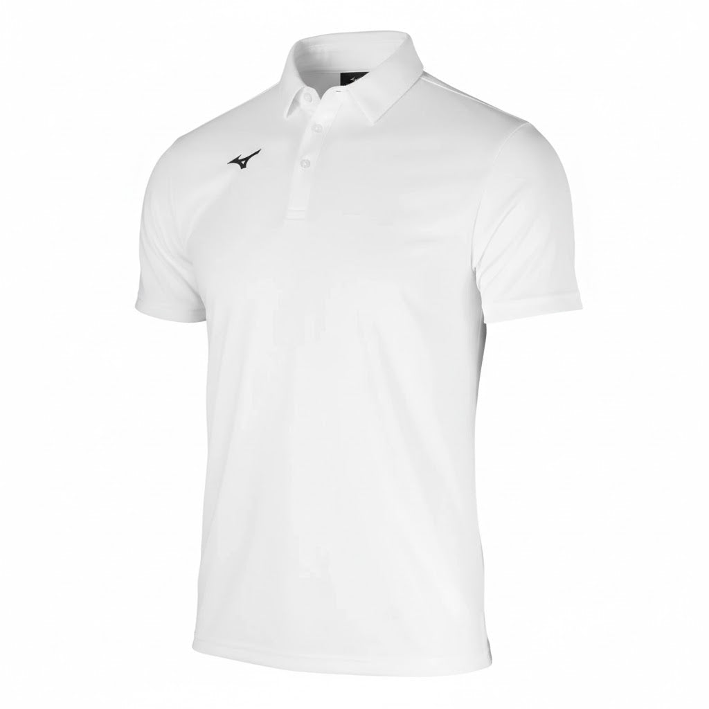 MIZUNO Apparel BASIC POLO SHIRT (WHITE) - XL - Nemuree Shop - Online Sports Store