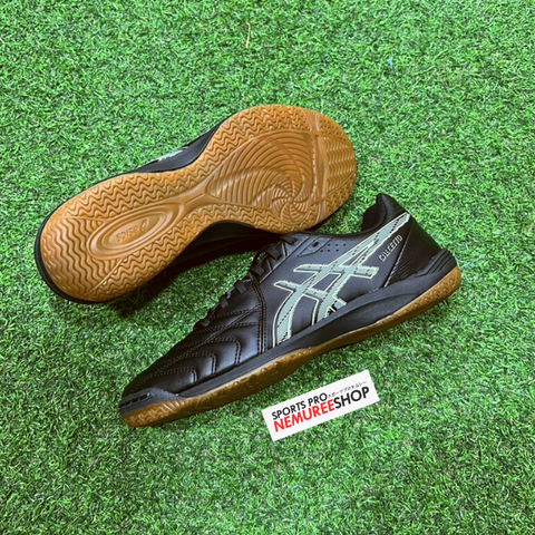 ASICS Futsal Shoes CALCETTO WD8 (BLACK/WHITE) - Sports Pro Nemuree Shop - Online Sports Store