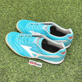 MIZUNO Futsal Shoes MORELIA SALA ELITE IN (BLUE CURACAO/SILVER) - Sports Pro Nemuree Shop - Online Sports Store