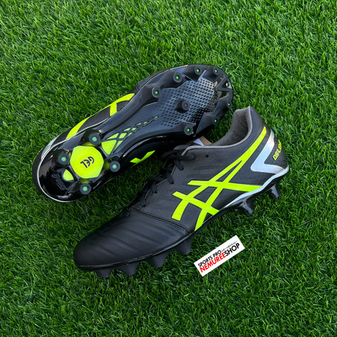 ASICS Soccer Shoes DS LIGHT (BLACK/SAFETY YELLOW) - Sports Pro Nemuree Shop - Online Sports Store